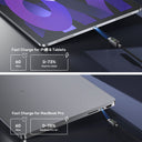 PD 60W USB-C Charging Cable with LED Display