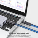 8K Fiber Optic Full-Featured USB-C Cable