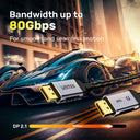 Gaming 8K@120Hz DisplayPort 2.1 Cable