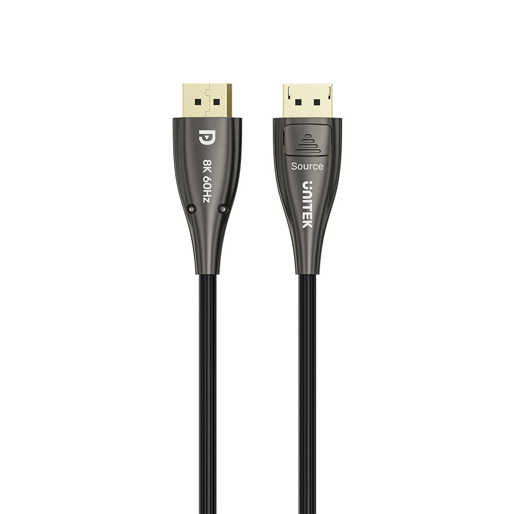 8K DisplayPort 1.4 Fiber Optic Cable