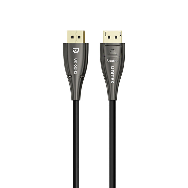 8K DisplayPort 1.4 Fiber Optic Cable