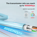 Network Cable Cat-7 S/FTP RJ45 Ethernet Cable in 305M LSZH- Blue