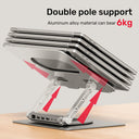 Laptop Stand with Detachable USB-C Hub