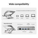 Laptop Stand with Detachable USB-C Hub