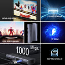 9-in-1 USB-C Hub with Dual Display, Dual Card Reader and 100W PD