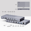 Triple Display USB4 40Gbps Docking Station