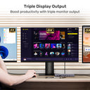 Triple Display USB4 40Gbps Docking Station