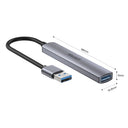 4-in-1 USB-A Hub