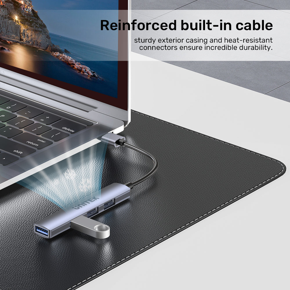 4-in-1 USB-A Hub