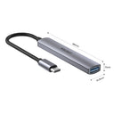 4 in 1 USB C Hub