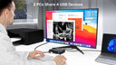 USB 3.0 Switch Selector 2 Computers Share 4 USB 3.0 Ports KVM Switcher