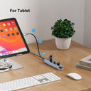 uHUB S7+ 7-in-1 USB-C Hub With 3 USB-C 10Gbps Ports and 4 USB-A 5 Gbps Ports
