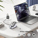 uHUB Q4 4-in-1 USB-C Hub