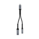 USB-C to 3.5mm Audio and PD Charging Adapter
