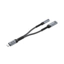 USB-C to 3.5mm Audio and PD Charging Adapter