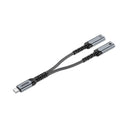 USB-C to USB-C Audio and PD Charging Adapter