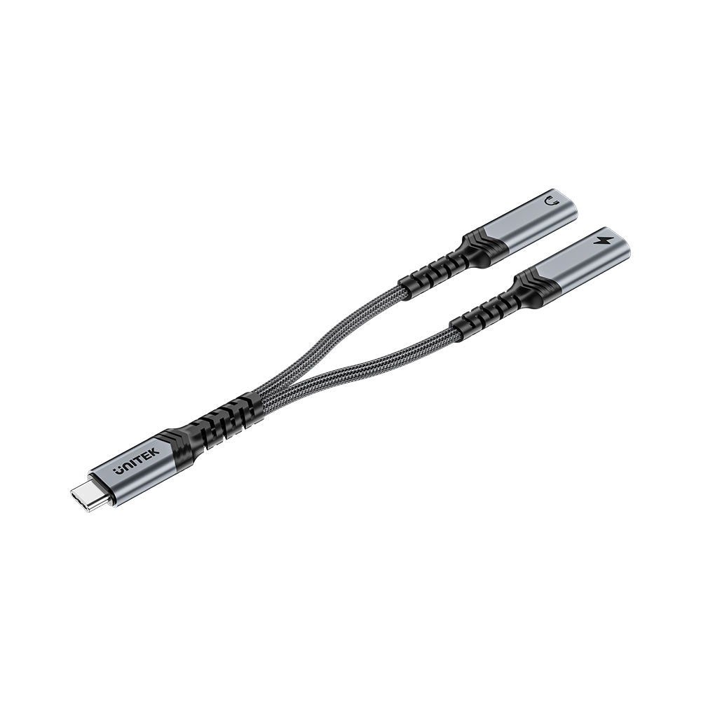 USB-C to USB-C Audio and PD Charging Adapter