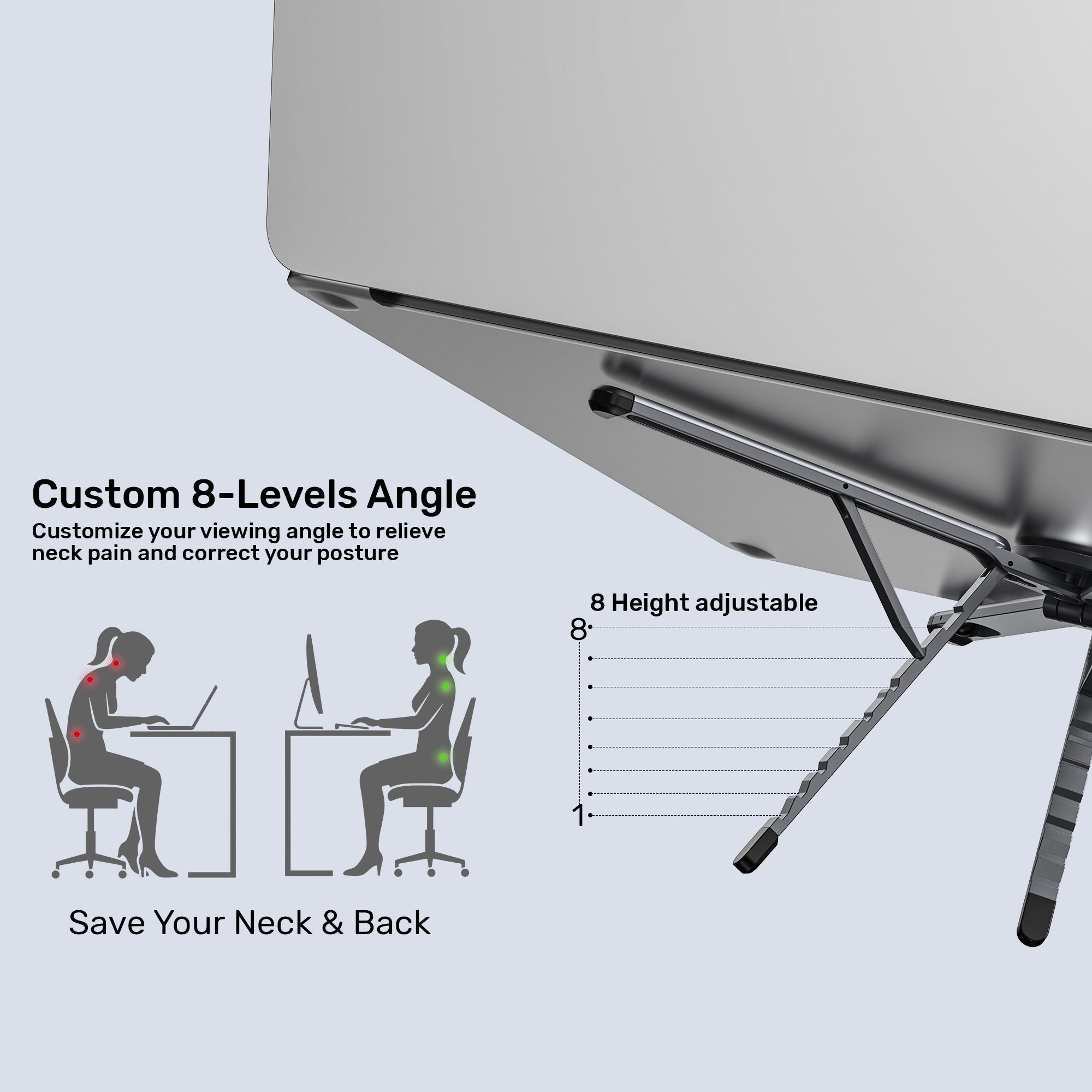 Mag-Fold Magnetic Portable Stand
