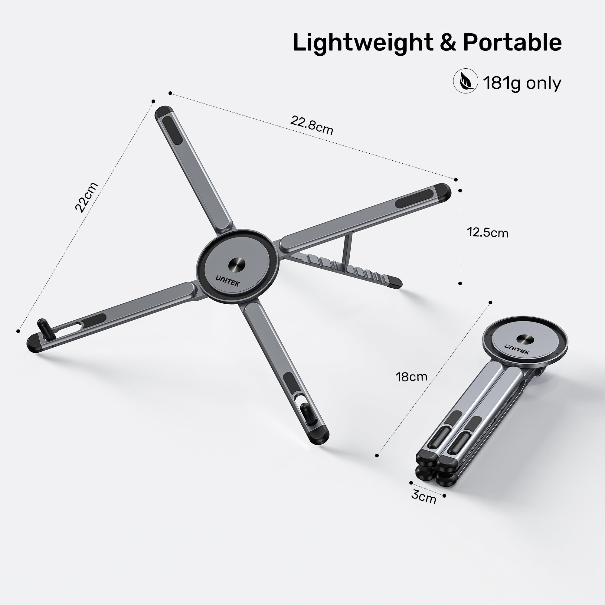 Mag-Fold Magnetic Portable Stand