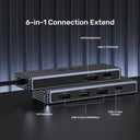 Omni H6+ 6-in-1 USB-C Hub with PD 100W