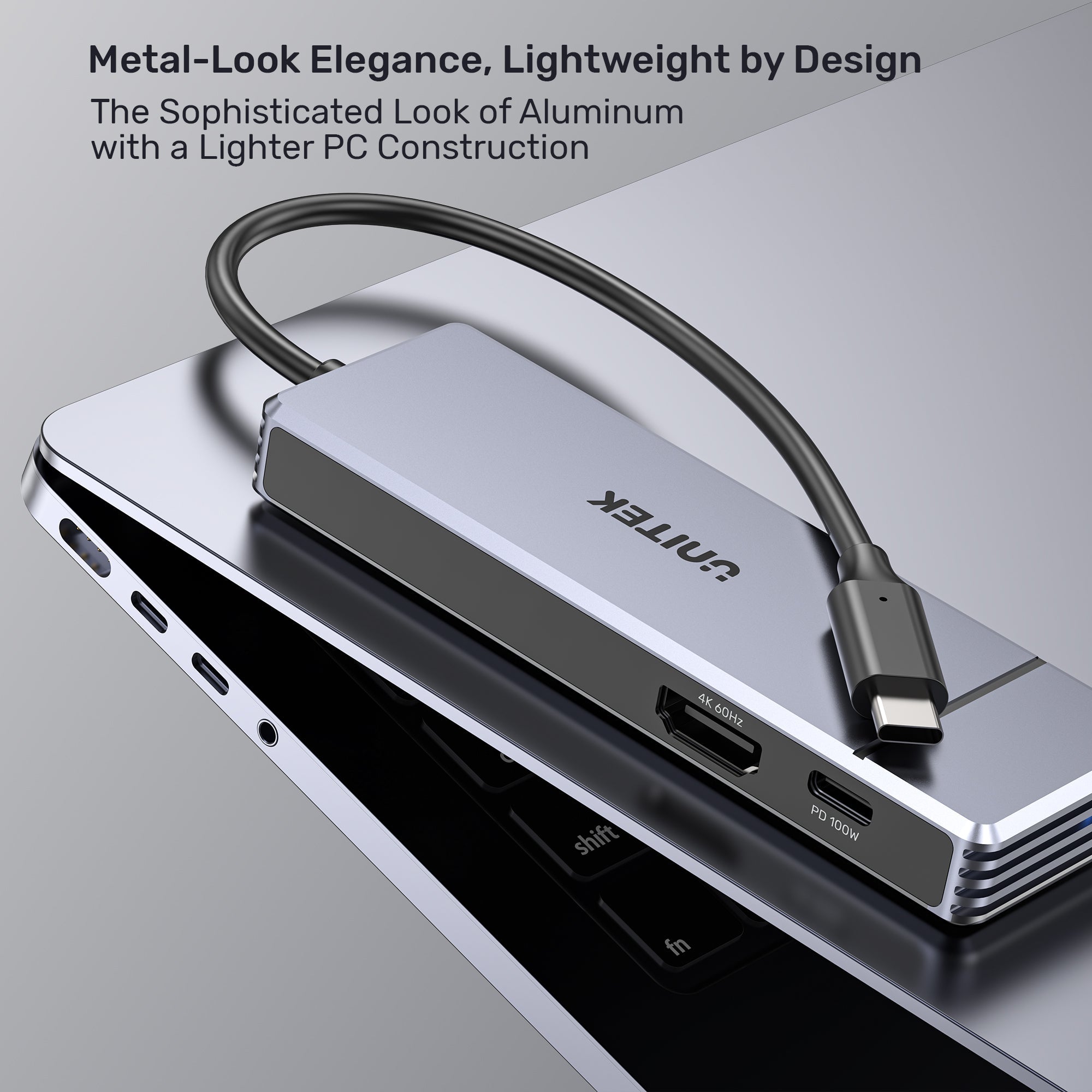 Omni H6+ 6-in-1 USB-C Hub with PD 100W