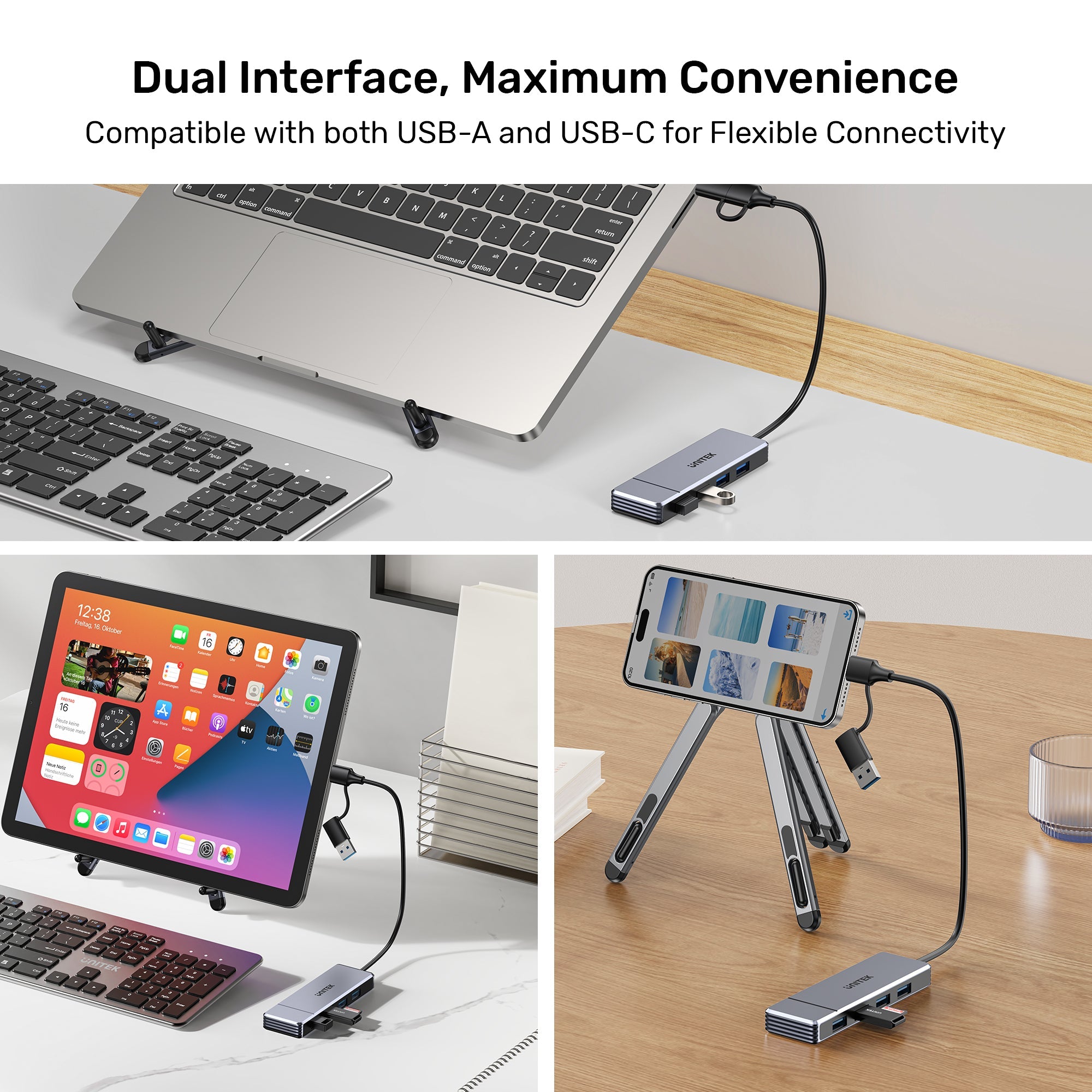Omni Q4 4-in-1 USB Hub