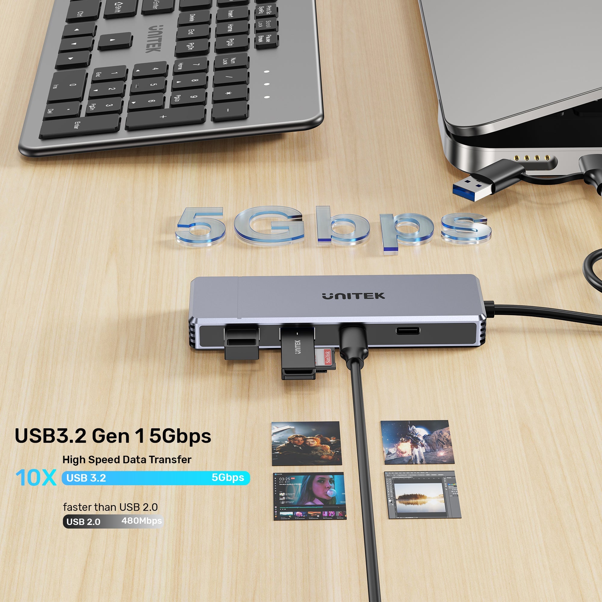 Omni Q4 Next 4-in-1 USB Hub