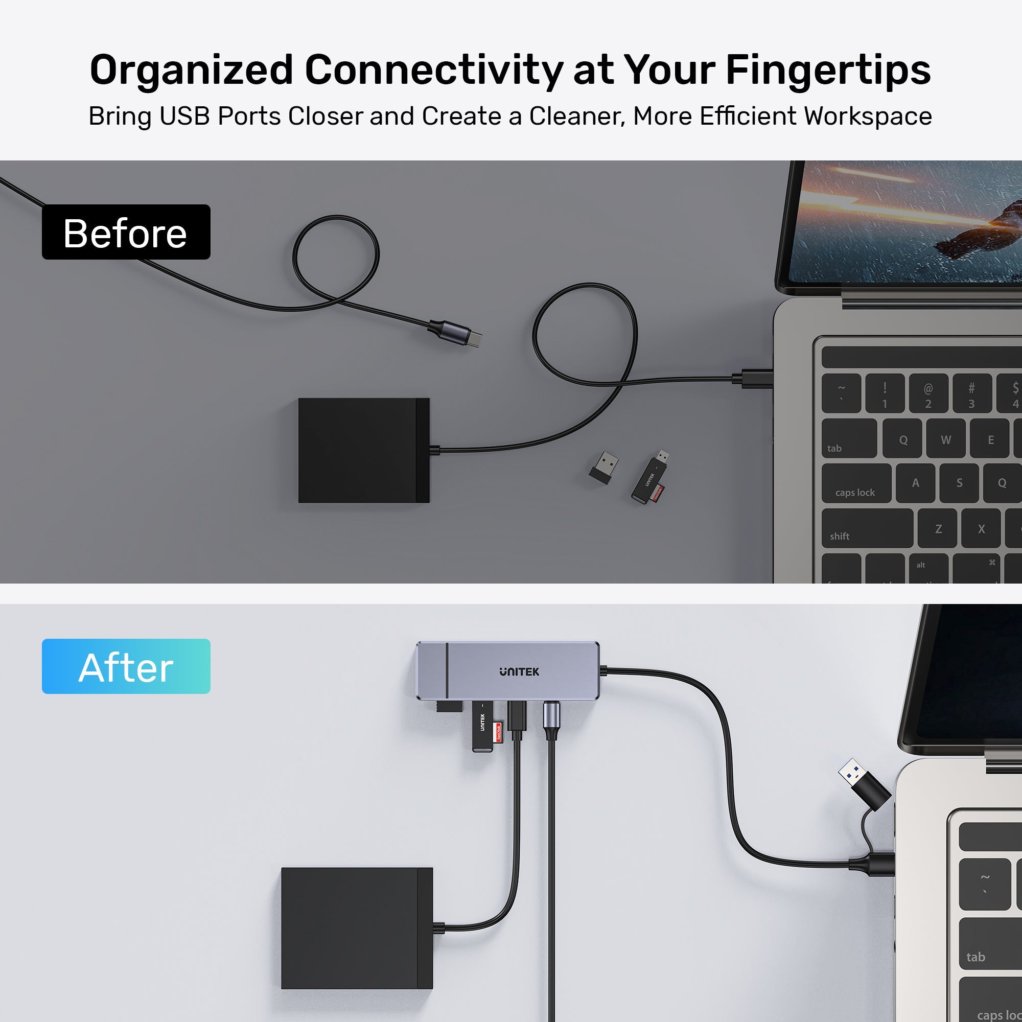Omni Q4 Next 4-in-1 USB Hub