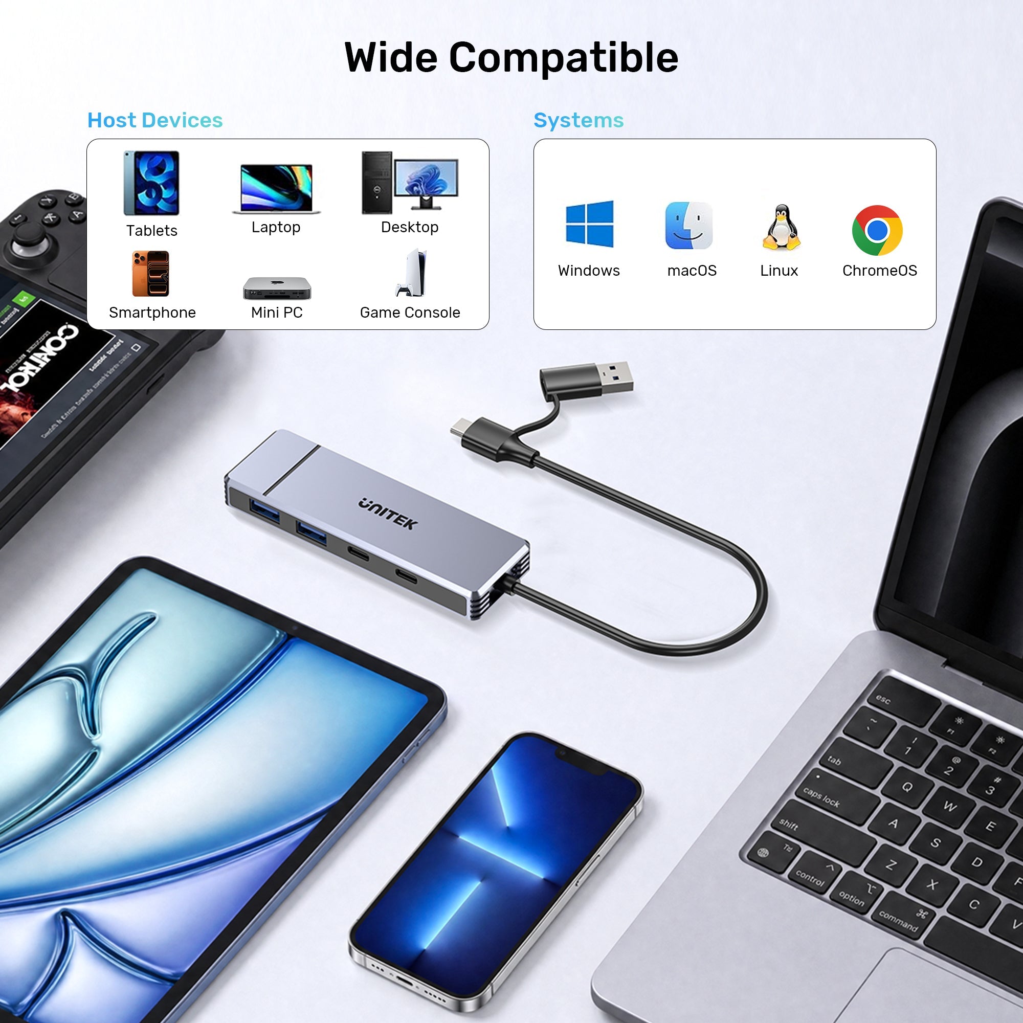 Omni Q4 Next 4-in-1 USB Hub