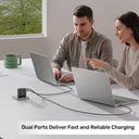 Rexo 100W 4-Port GaN Charger with Smart Display