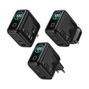 Rexo 100W 4-Port GaN Charger with Smart Display