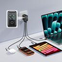 Rexo 140W 4-Port GaN Charger with Smart Display