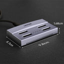 USB4 4-Bay M.2 SSD Docking Station