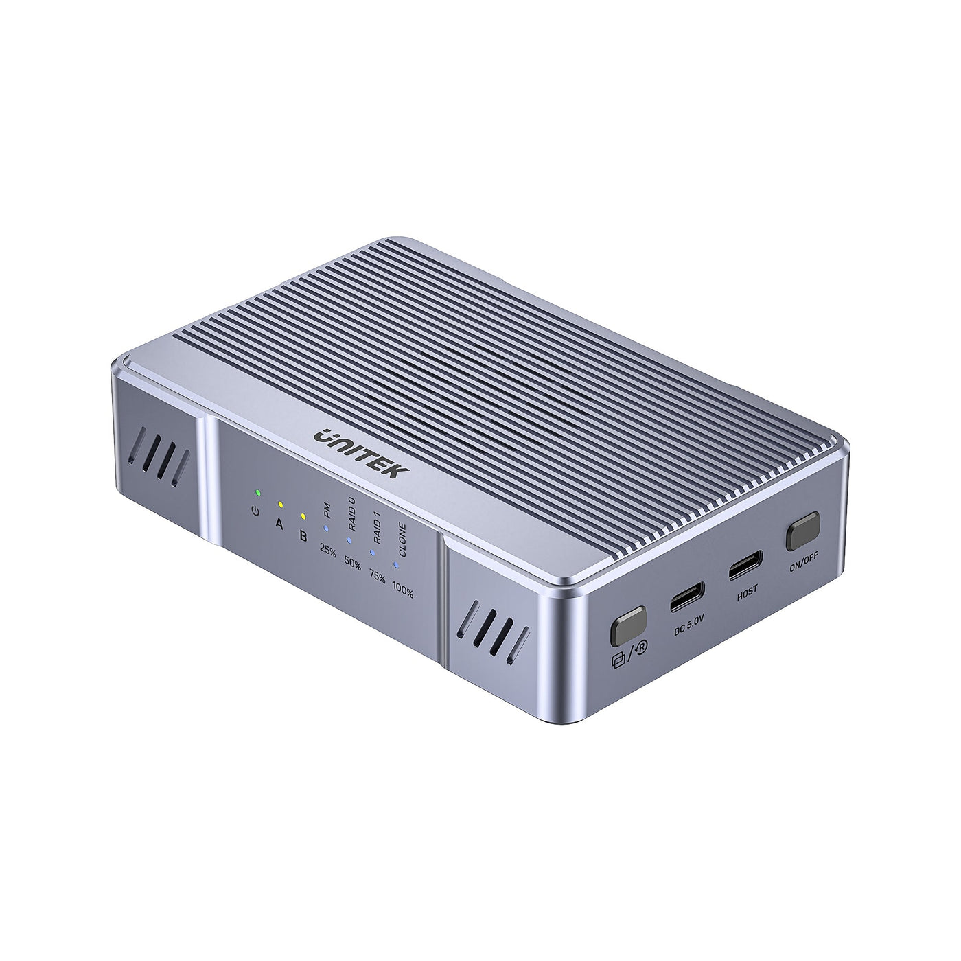 SolidForce 20Gbps Dual Bay RAID M.2 SSD Enclosure