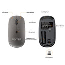 SlimDuo 2.4GHz Wireless Keyboard and Mouse Combo
