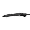 SlimTap Ultra Light Wired Keyboard with 104 keys