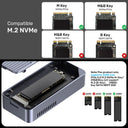 SolidForceReefer TurboCool+ 80Gbps M.2 SSD Enclosure with Intelligent Cooling Fan System