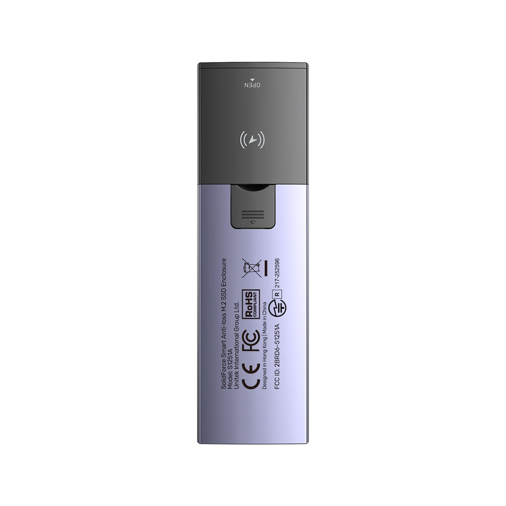 SolidForce Smart Anti-loss M.2 SSD Enclosure