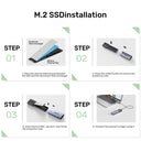 SolidForce Smart Anti-loss M.2 SSD Enclosure