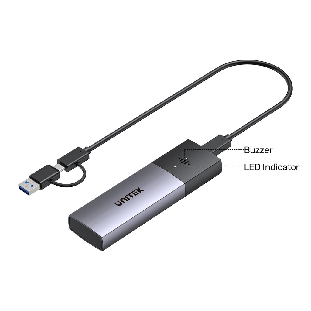 SolidForce Smart Anti-loss M.2 SSD Enclosure