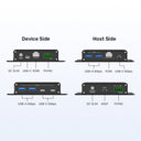 100M USB 5Gbps Extender Over Ethernet with Hub