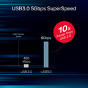 USB-C to USB-A Active Extension Cable (5M)