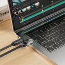 USB 2.0 to RJ45 Console Rollover Flat Cable