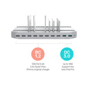 USB Charging Station 10 Port QC 3.0 96W
