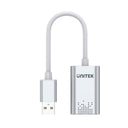 USB 2.0 External Sound Card Adapter for Stereo Audio