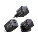 Zeno 20W Dual-Port Gan Wall Charger