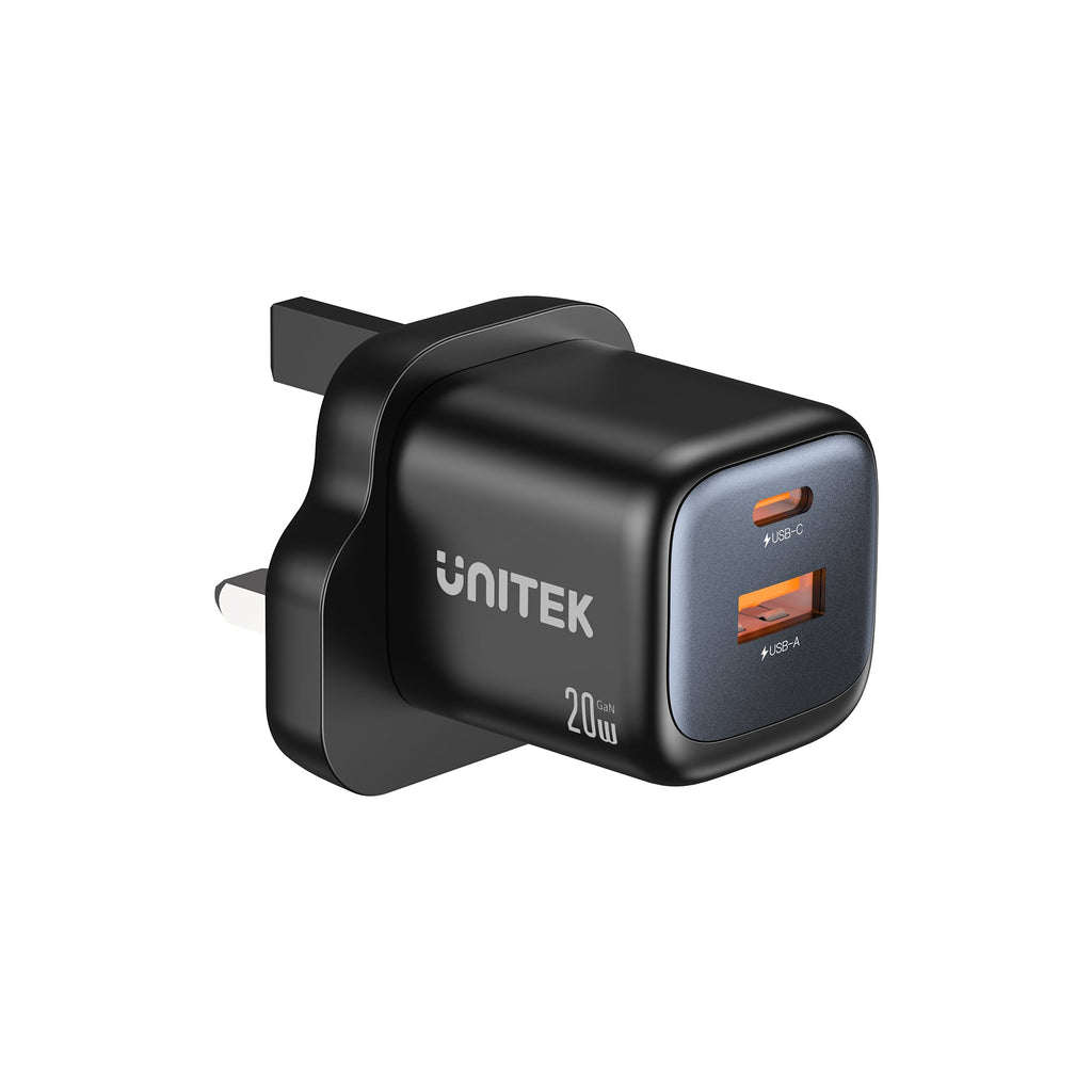 Zeno 20W Dual-Port Gan Wall Charger
