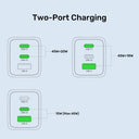 Zeno 65W 3-Port GaN Wall Charger