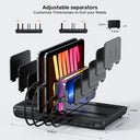 uCharge 120W 10-Port USB Smart Charging Station