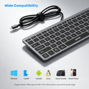 7-in-1 USB-C Ethernet Keyboard Hub